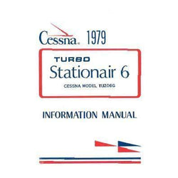 Cessna Turbo U206G Stationair 6 1979 Pilot's Information Manual (D1148-13)