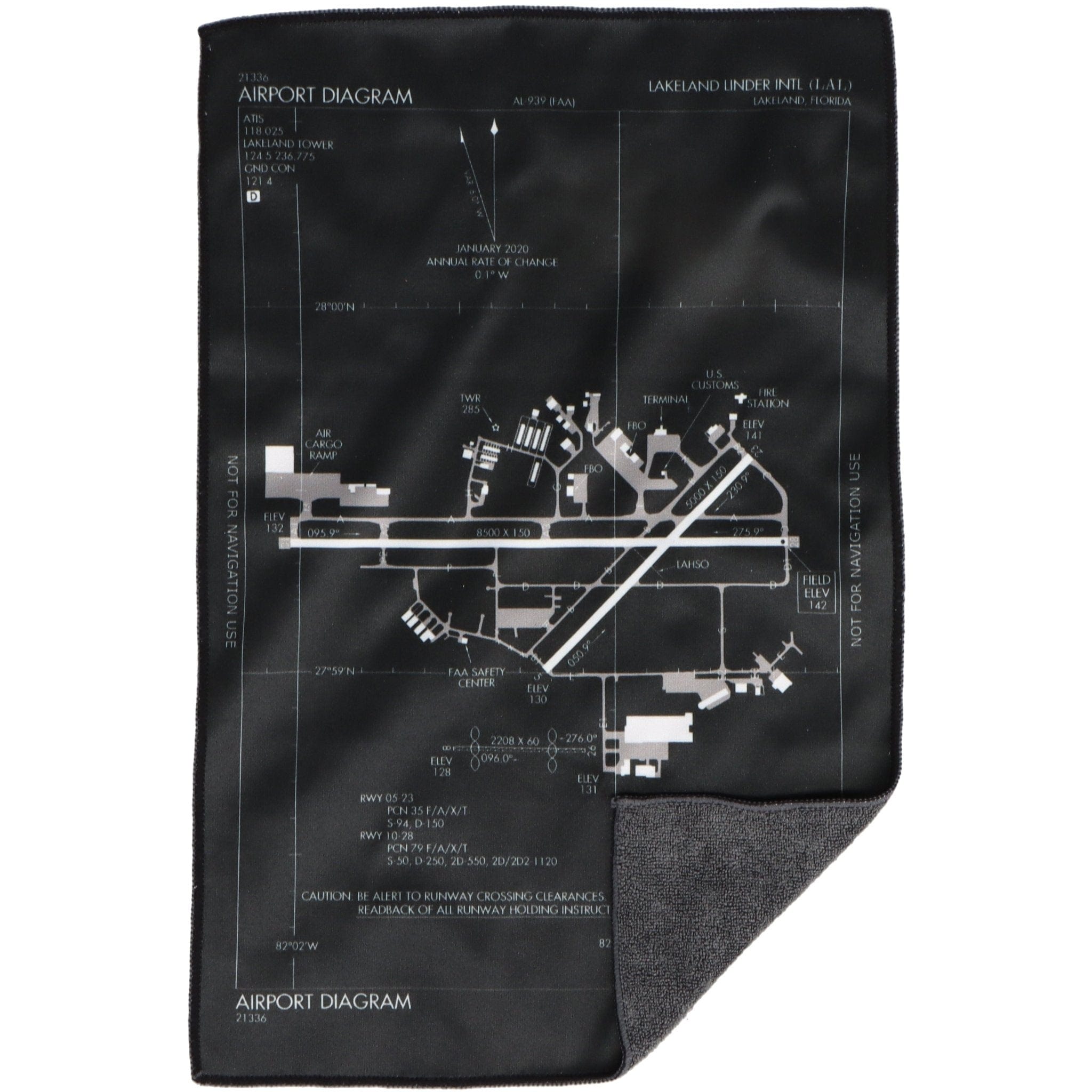 Chart Cloth (Microfiber/Terry Cloth) - PilotMall.com