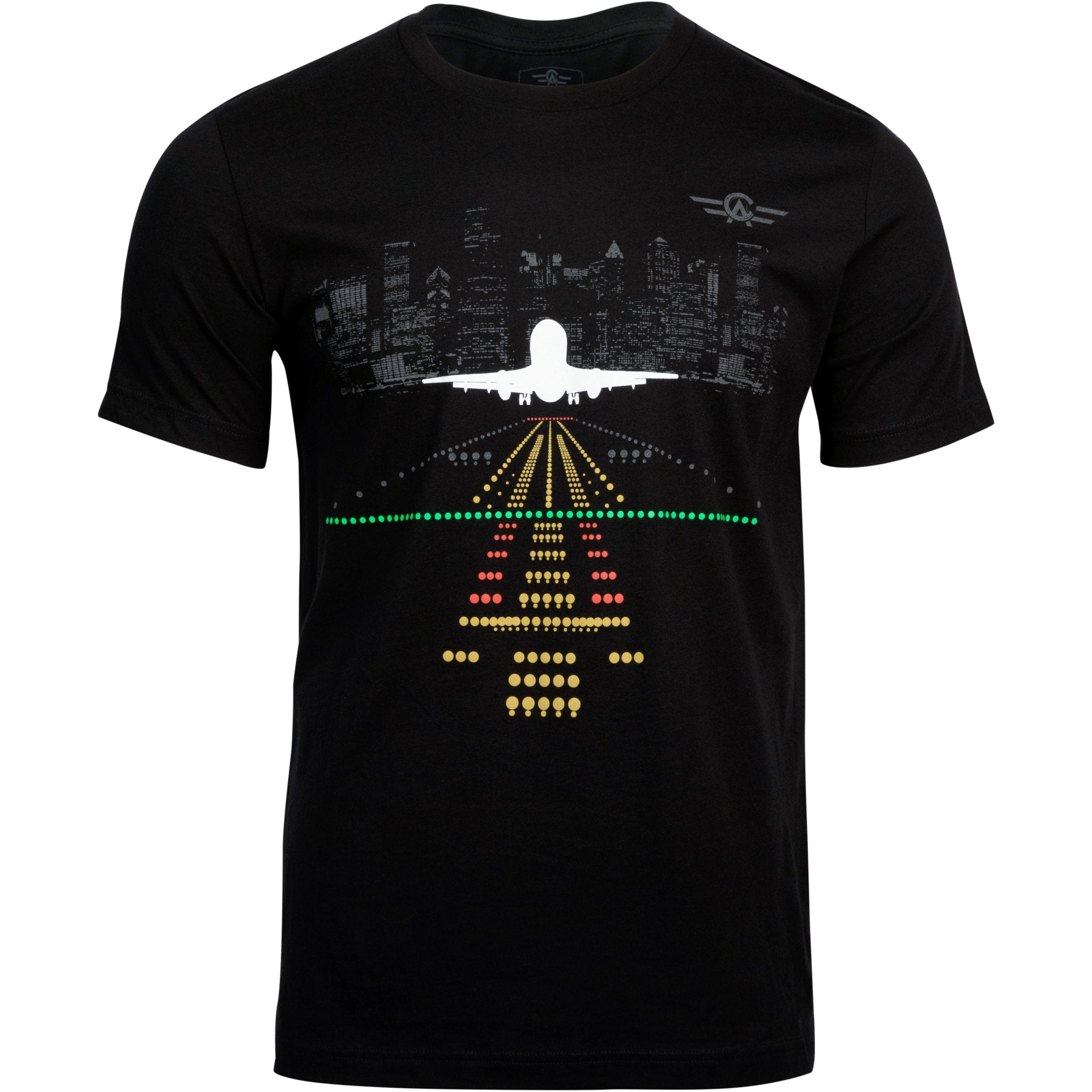 City Skyline Aeroplane Apparel Co. Men's T-Shirt - PilotMall.com