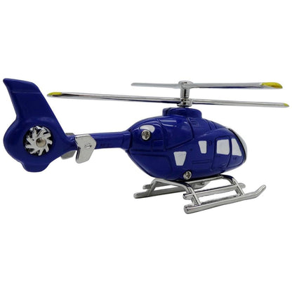 Pilot Toys Clocks & Thermometers Pilot Toys Blue Helicopter Desk Clock