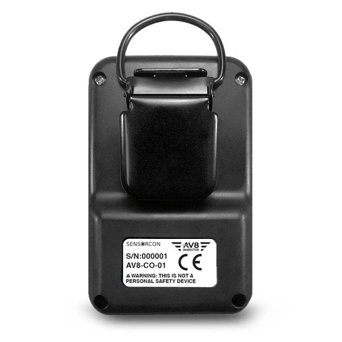 Sensorcom CO Detectors AV8 Inspector - Portable Carbon Monoxide Monitor for Aviation