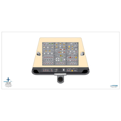 JETPUBS Cockpit Poster Bombardier 18" x 36" Cockpit Posters