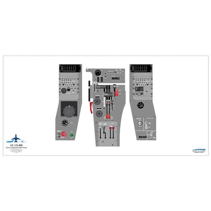 JETPUBS Cockpit Poster British Aerospace 18" x 36" Cockpit Posters