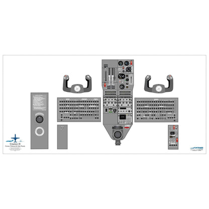 JETPUBS Cockpit Poster Cessna 18" x 36" Cockpit Posters