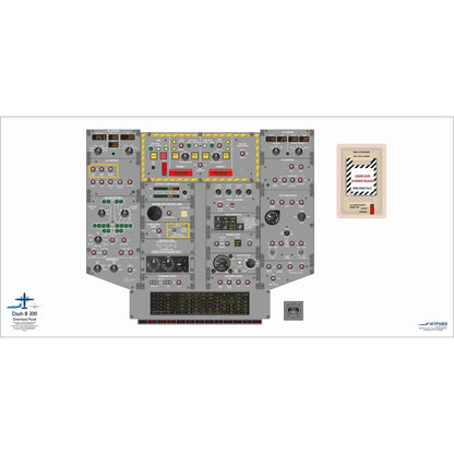 JETPUBS Cockpit Poster De Havilland 18" x 36" Cockpit Posters