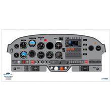 JETPUBS Cockpit Poster Grumman AA-5A Cheetah Grumman 18" x 36" Cockpit Posters