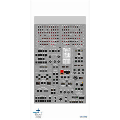 JETPUBS Cockpit Poster Gulfstream 18" x 36" Cockpit Posters