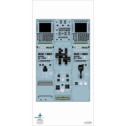 JETPUBS Cockpit Poster Sukhoi 18" x 36" Cockpit Posters
