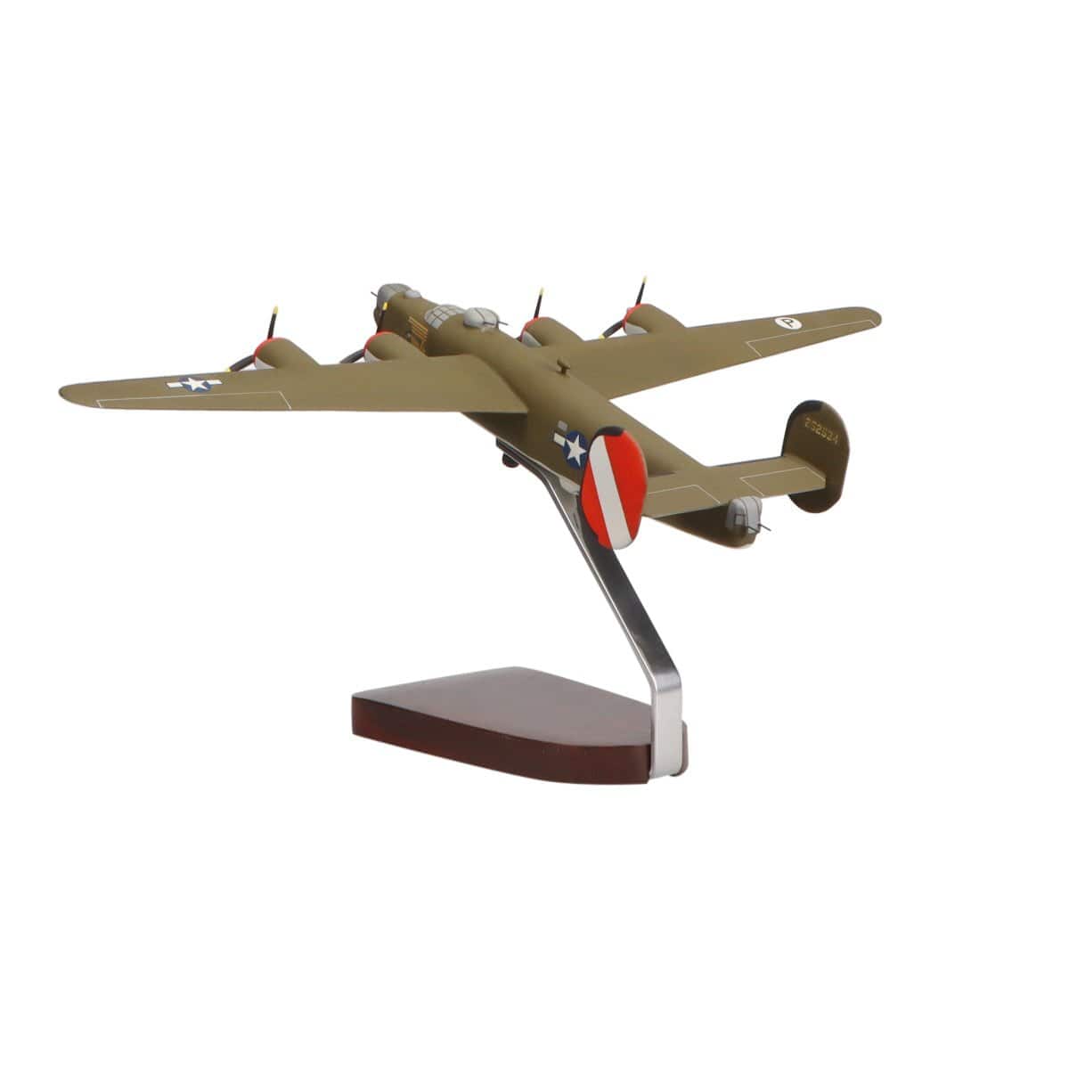 Consolidated B-24J Liberator® "Witchcraft" Limited Edition Large Mahogany Model - PilotMall.com