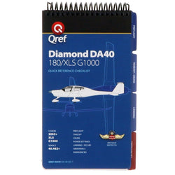 Diamond DA40 G1000 (2005+) Qref Book Aircraft Procedure Checklist - PilotMall.com