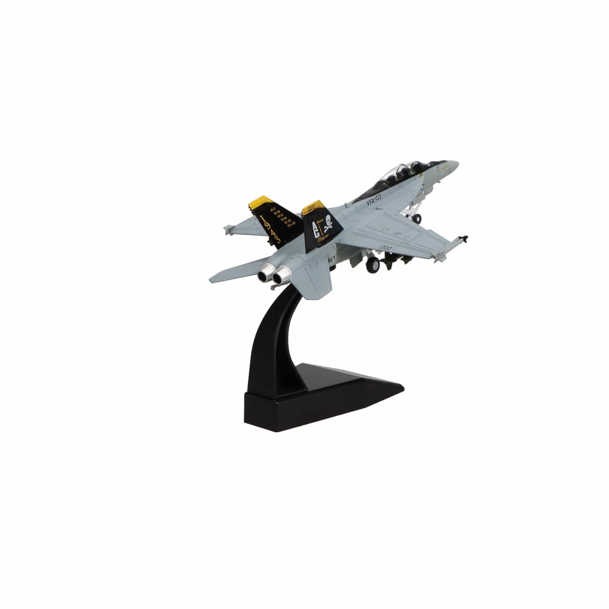 High Flying F/A-18 Diecast Model – 1/100 Top Gun Jet