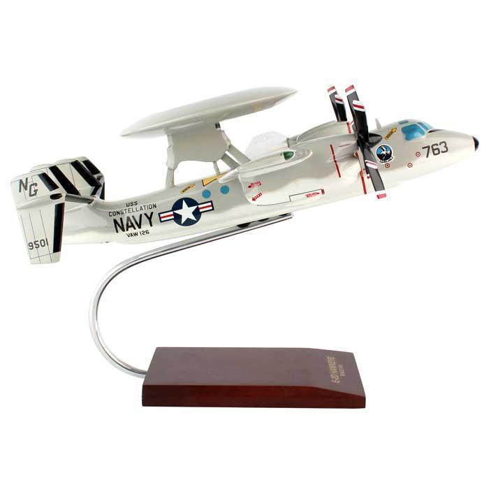 E-2D Hawkeye Mahogany Model - PilotMall.com
