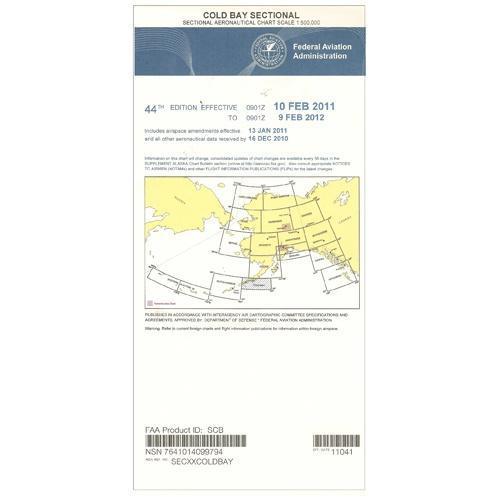 AeroNav Products FAA Alaska Charts FAA Cold Bay Sectional - 04/17/25 thru 06/12/25