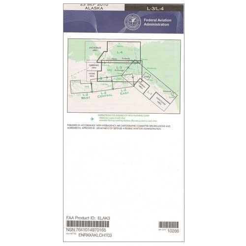 AeroNav Products FAA Alaska Charts FAA Enroute Low Alaska L3/4 - 04/17/25 thru 06/12/25