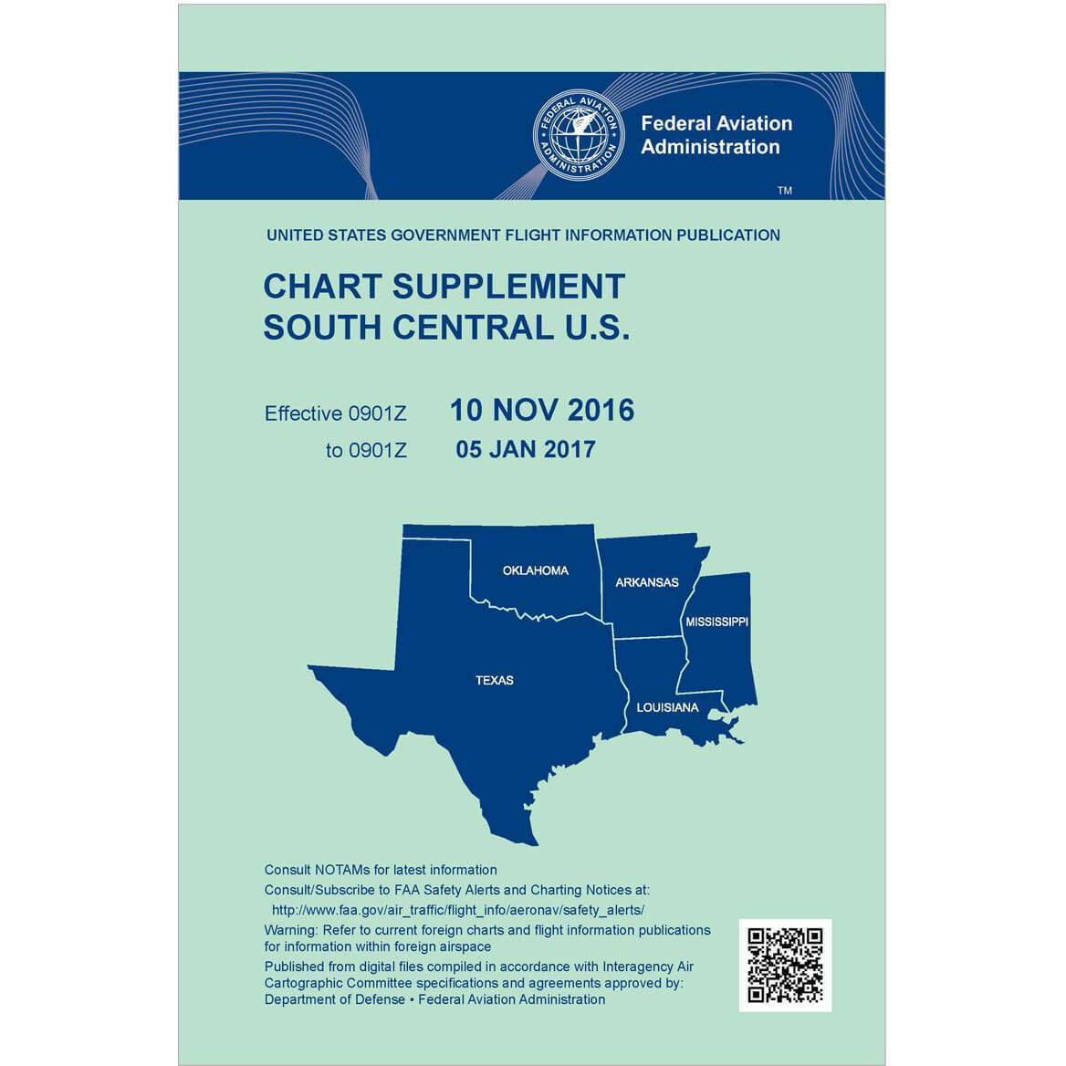 FAA Chart Supplement SC - 11/30/23 thru 01/25/24 - PilotMall.com