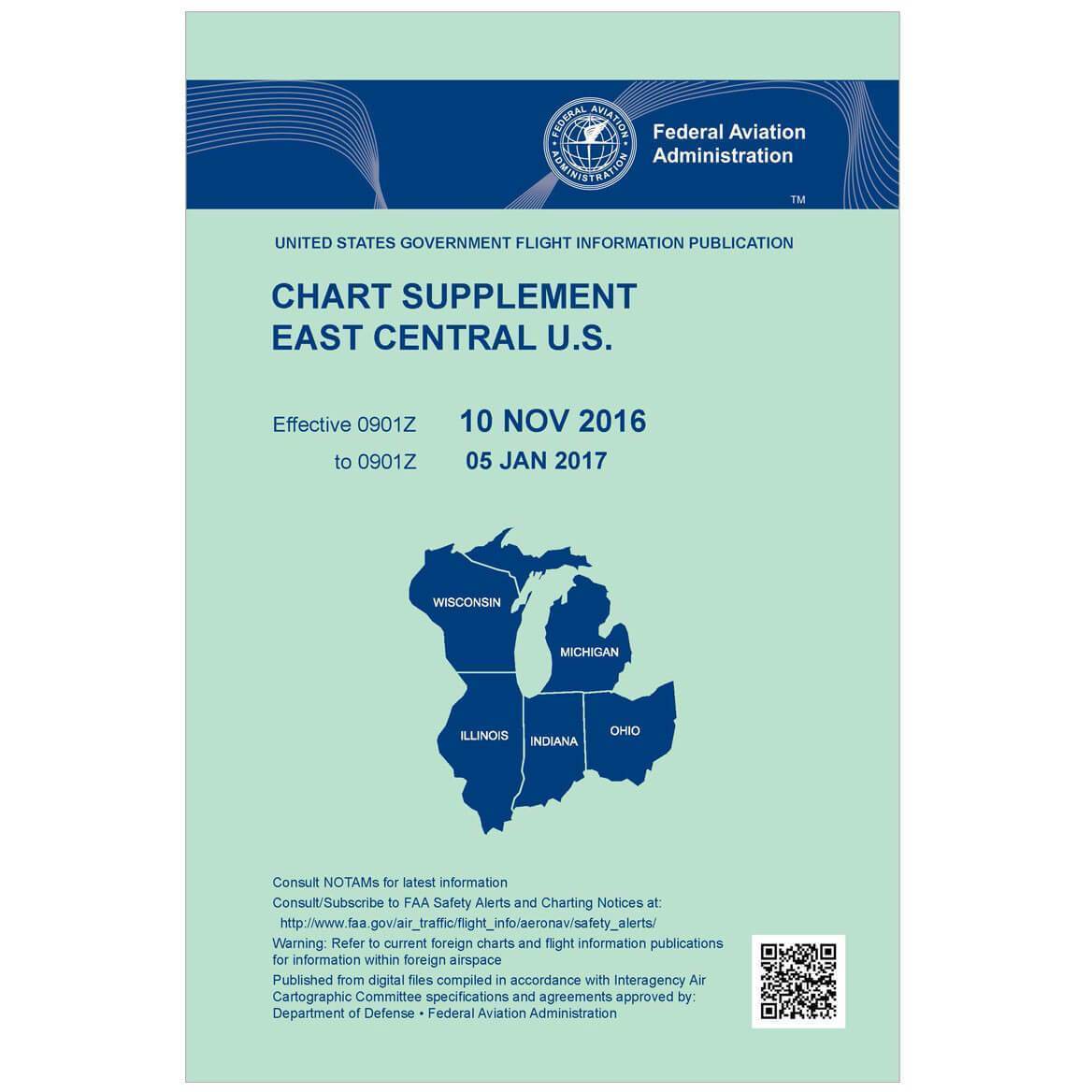 AeroNav Products FAA Chart Supplements FAA Chart Supplement EC - 04/17/25 thru 06/12/25