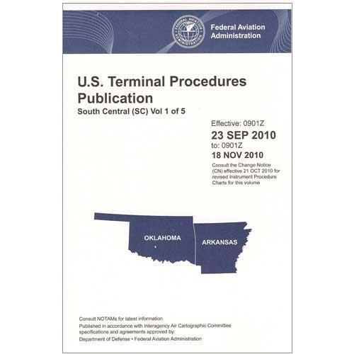 FAA Terminal Procedures SC Vol 1 Bound - 11/30/23 thru 01/25/24 - PilotMall.com