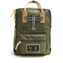 Red Canoe - National Heritage Brands Flight Bags Red Canoe Boeing Vintage Totem Backpack