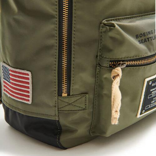 Red Canoe - National Heritage Brands Flight Bags Red Canoe Boeing Vintage Totem Backpack