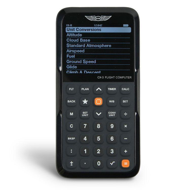 Computadora de vuelo ASA CX-3: Calculadora electrónica definitiva E6-B