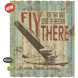 Fly There Personalized Corrugated Sign 29x38 - PilotMall.com