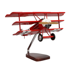 Fokker Dr.I Large Mahogany Model