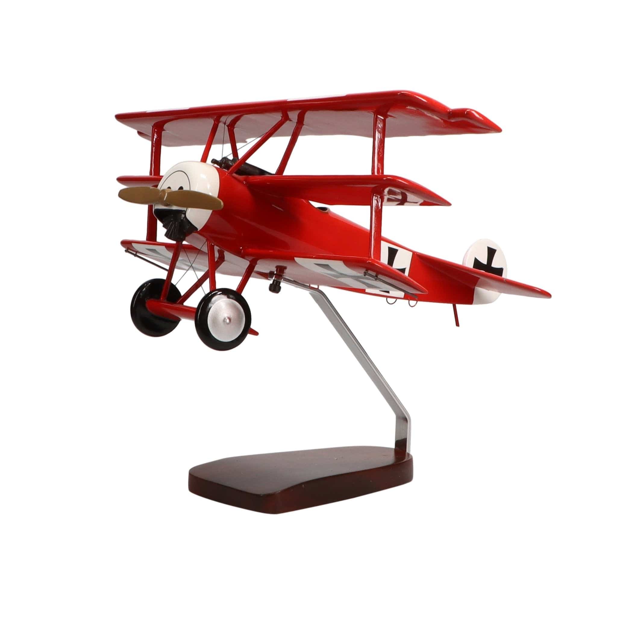 Fokker Dr.I Limited Edition Large Mahogany Model - PilotMall.com