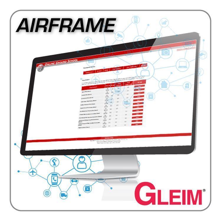 Gleim Online Aviation Maintenance Technician - Airframe - PilotMall.com