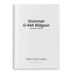 Grumman G-44A Widgeon Instructions (part# AC-120-14)