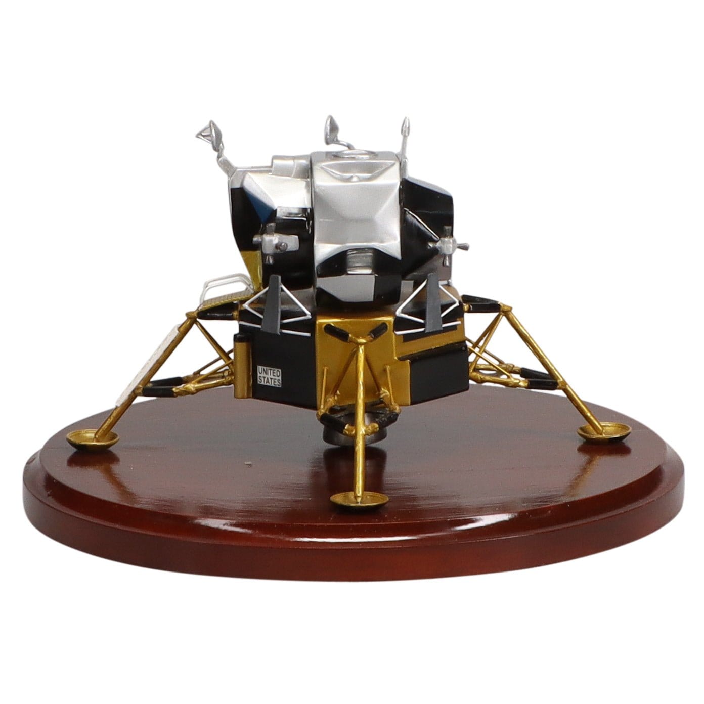 Grumman Lunar Module™ Large Mahogany Model - PilotMall.com