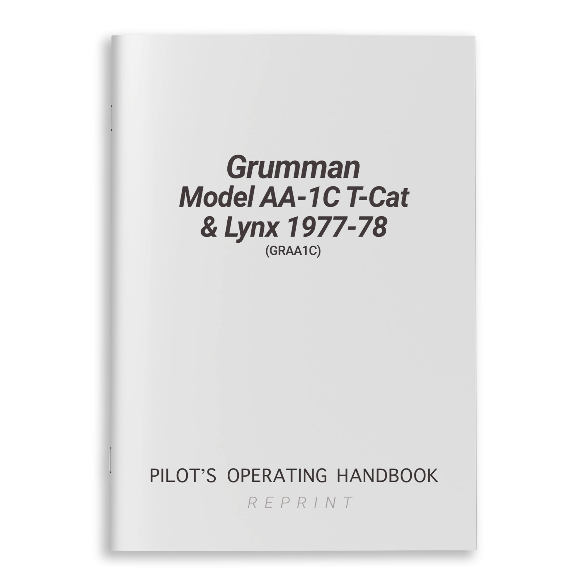 Grumman Model AA-1C T-Cat & Lynx 1977-78 POH (GRAA1C) - PilotMall.com