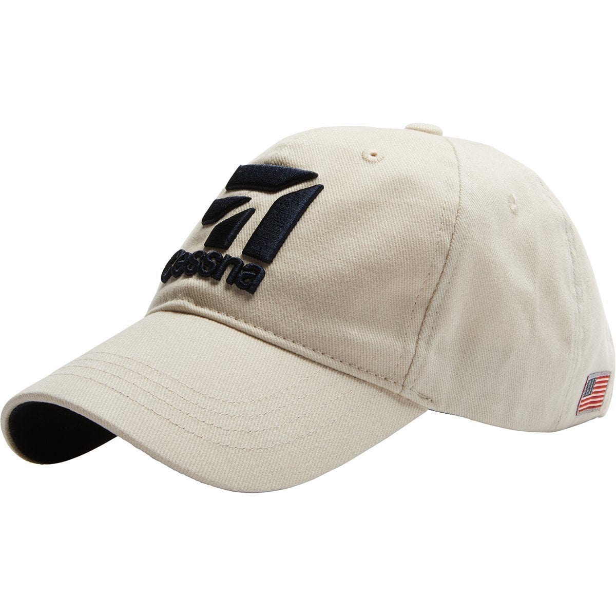 Red Canoe - National Heritage Brands Headwear Red Canoe Cessna 3D Logo Ball Cap Stone