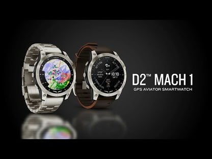 Garmin D2 Mach 1 Aviator Smartwatch 010-02804-80