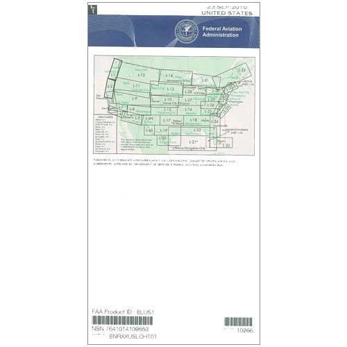 AeroNav Products IFR Enroute Low Altitude Charts FAA Enroute Low US L1/2 - 04/17/25 thru 06/12/25