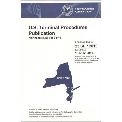 AeroNav Products IFR Terminal Procedures Publications Bound FAA Terminal Procedures NE Vol 2 Bound 04/17/25 thru 06/12/25