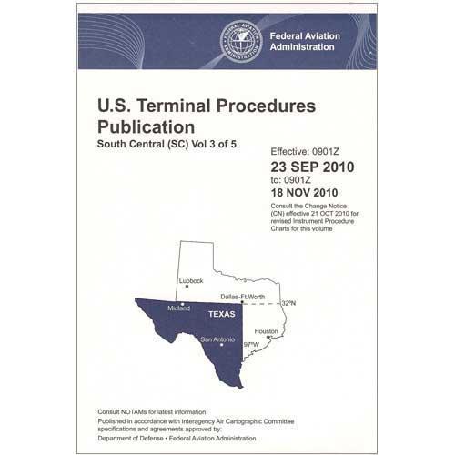 AeroNav Products IFR Terminal Procedures Publications Bound FAA Terminal Procedures SC Vol 3 Bound - 04/17/25 thru 06/12/25