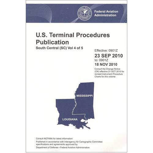 AeroNav Products IFR Terminal Procedures Publications Bound FAA Terminal Procedures SC Vol 4 Bound - 04/17/25 thru 06/12/25