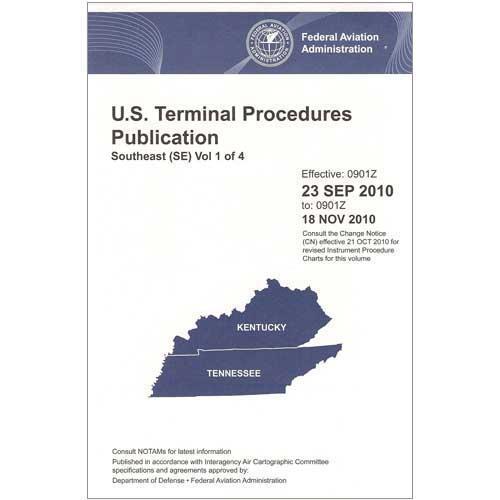 AeroNav Products IFR Terminal Procedures Publications Bound FAA Terminal Procedures SE Vol 1 Bound - 04/17/25 thru 06/12/25