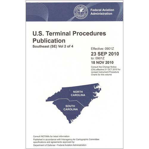 AeroNav Products IFR Terminal Procedures Publications Bound FAA Terminal Procedures SE Vol 2 Bound - 04/17/25 thru 06/12/25