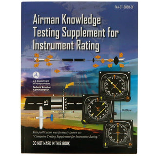 Suplemento de pruebas de conocimientos para aviadores de la ASA: habilitación de instrumentos
