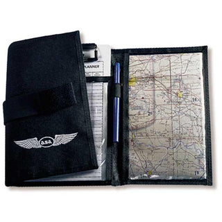 ASA Tri-Fold Pilot VFR Kneeboard Organizer