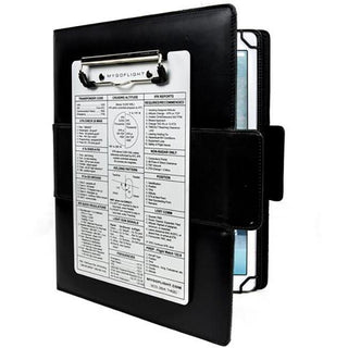 MyGoFlight Premium Leather iPad Pro 12.9 Rotating Folio Kneeboard for Pilots