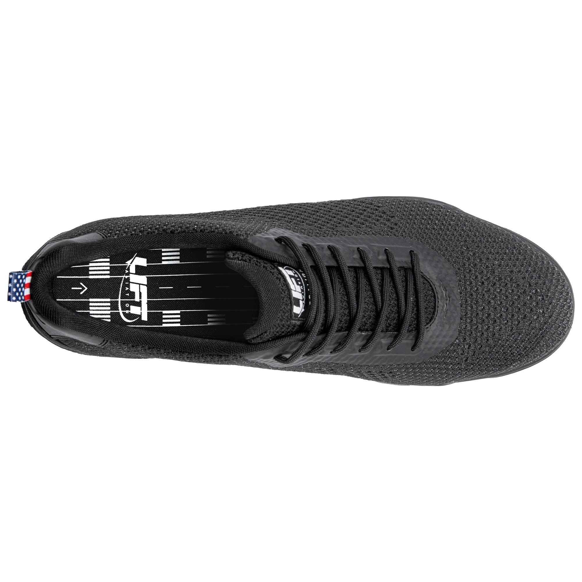 Lift Aviation Air Boss Black Ultraknit (Normal Width) Pilot Shoes - PilotMall.com