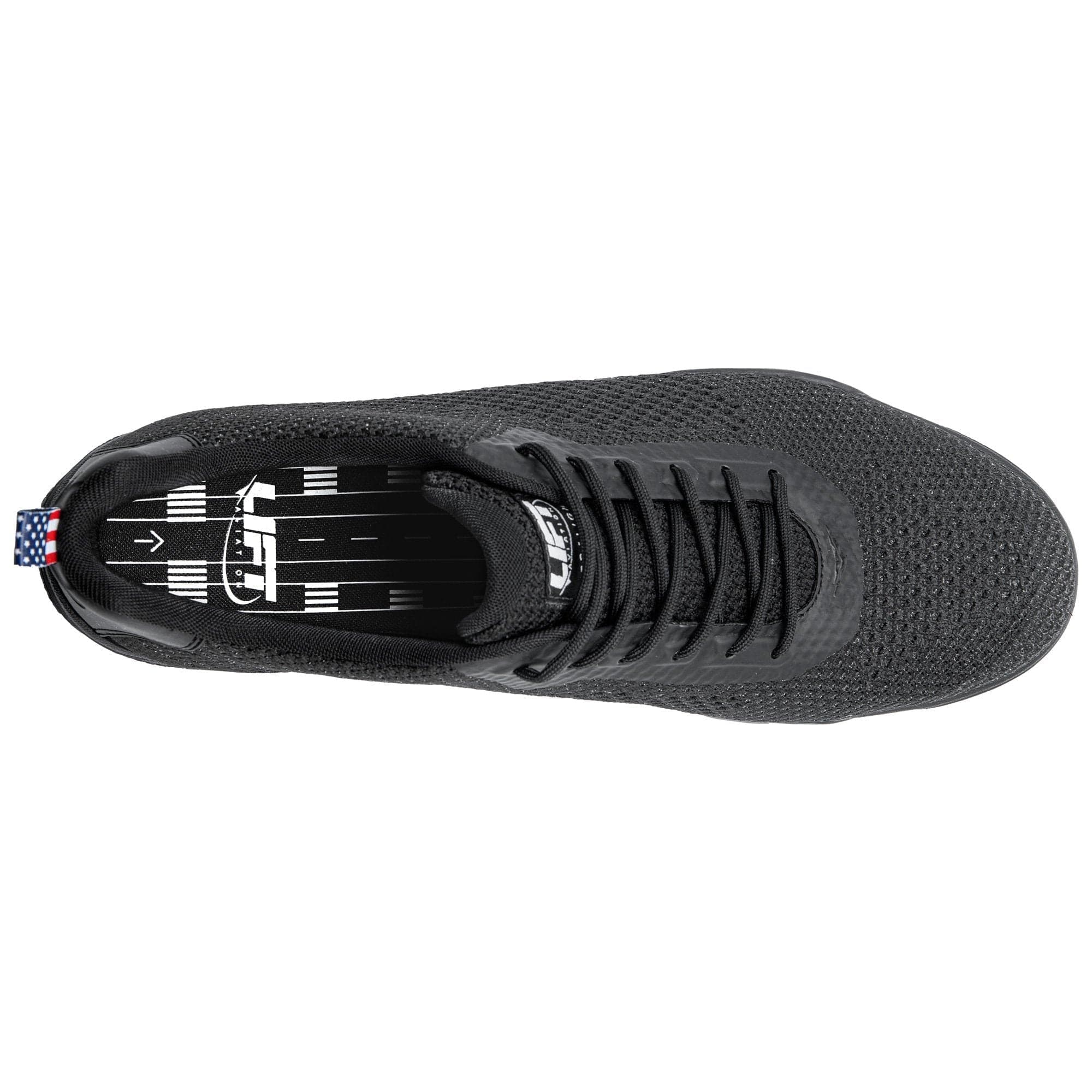 Lift Aviation Air Boss Black Ultraknit (Normal Width) Pilot Shoes