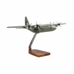 Lockheed C-130H Hercules® (Grey) Large Mahogany Model