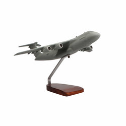 Lockheed C-5A/B Galaxy® (Grey) Large Mahogany Model