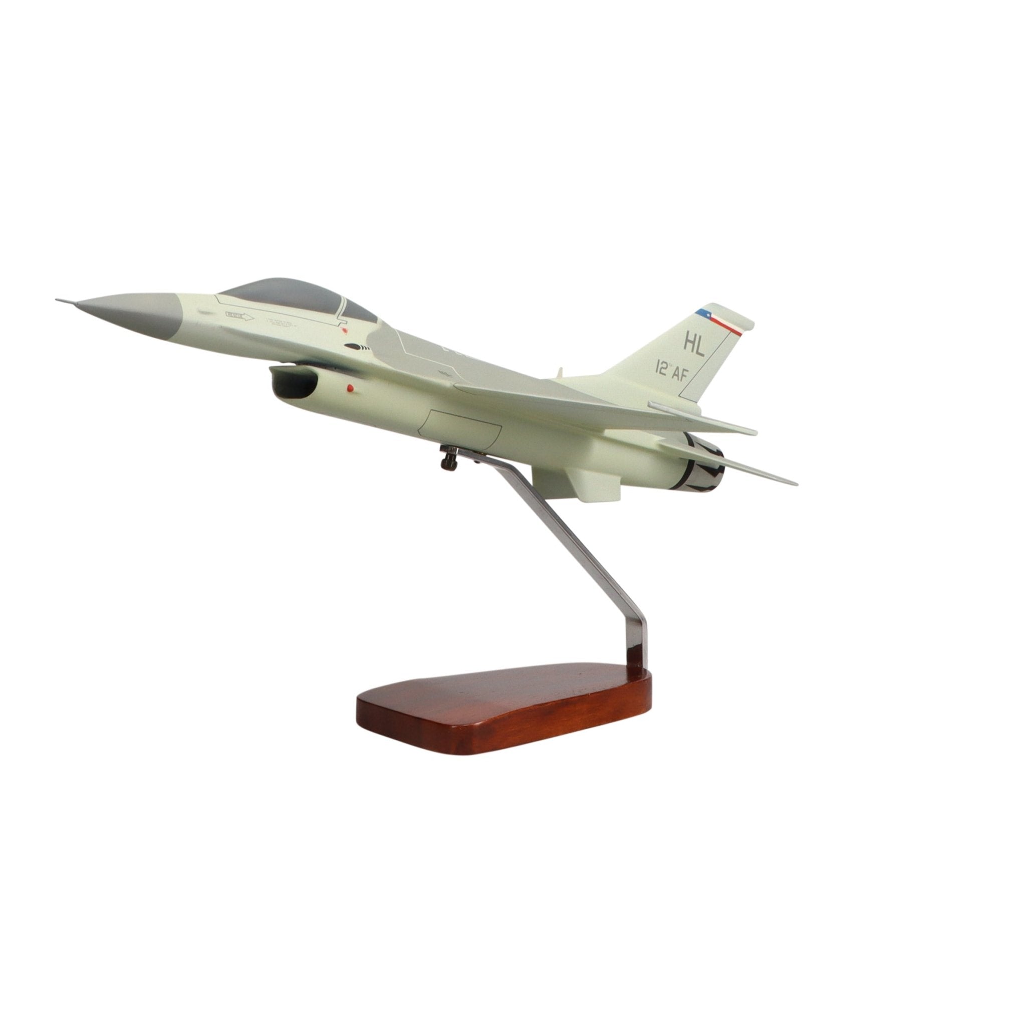 Lockheed Martin F-16 Fighting Falcon® Limited Edition Large Mahogany Model - PilotMall.com