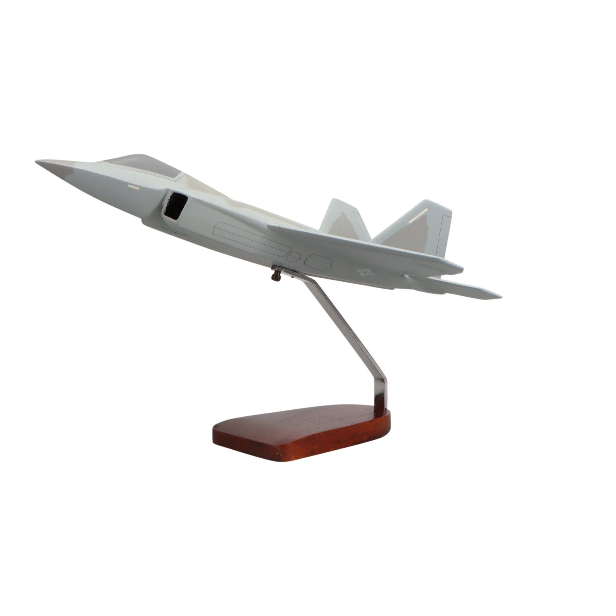 Lockheed Martin F-22 Raptor® Limited Edition Large Mahogany Model - PilotMall.com