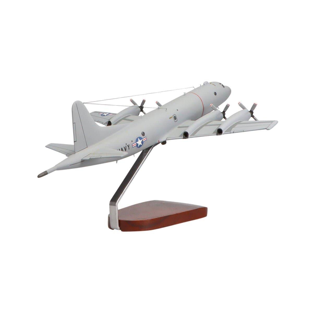 Lockheed Martin P-3 Orion® Navy Limited Edition Large Mahogany Model - PilotMall.com