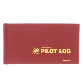 ASA Burgundy Pilot Logbook: Expanded 206-Page Capacity